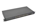 Tripp Lite 1U RM Unmanaged Switch 24xGbE 2xGbE SFP 1xPSU, NG24, 33415659, Network Switches