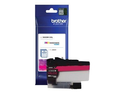 Brother Magenta LC3033M INKvestment Tank Super High Yield Ink Cartridge , LC3033M, 35855551, Ink Cartridges & Ink Refill Kits - OEM