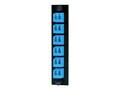 Hubbell Fiber, Adapt PNL, 12P, 6LC Duplx, FSPLCDS6B, 41195503, Patch Panels