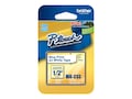 Brother 1 2 Blue on White Tape, MK233, 4816533, Paper, Labels & Other Print Media Brother 1 2 Blue on White Tape, MK233, 4816533, Paper, Labels & Other Print Media