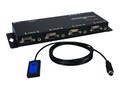 QVS 4-Port VGA A V Share Switch with Remote, 4 x 1 250MHz, MSV41A, 13504110, Switch Boxes - AV