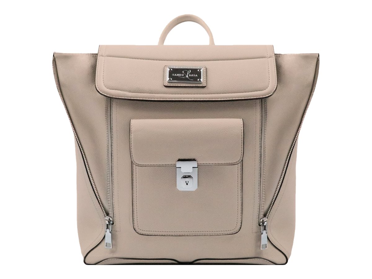 Sandy Lisa Amalfi Notebook 13 Carrying Backpack Beige SLAML-BPBH-13