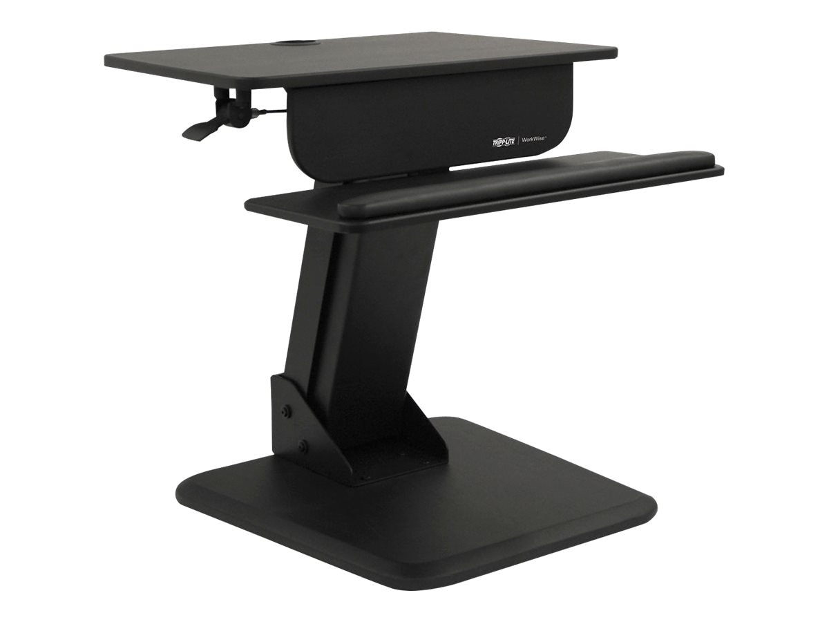 tripp lite sit stand desktop workstation height adjustable standing desk