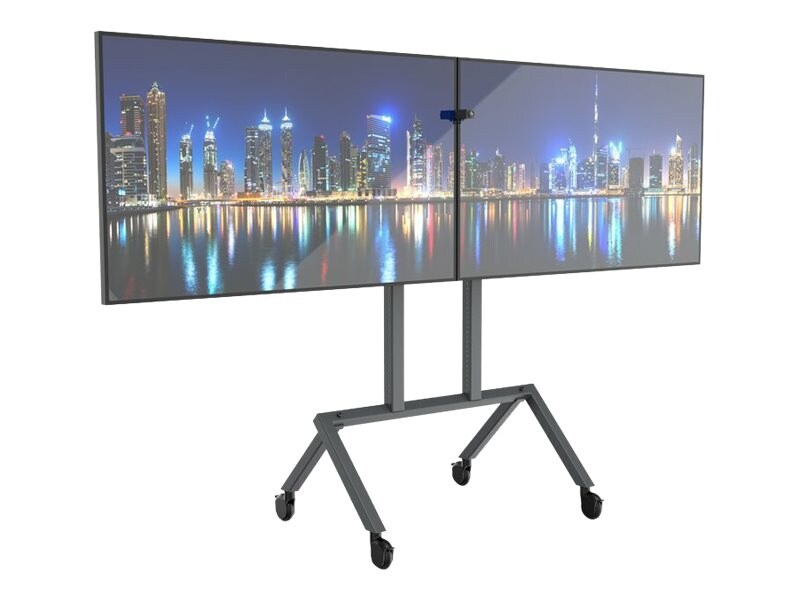 Buy Heckler Design Dual Display Kit for AV Cart - Black Gray