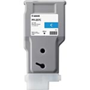 Canon Cyan PFI-207C 300ml Ink Tank, 8790B001, 17673113, Ink Cartridges & Ink Refill Kits - OEM
