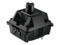 Cherry MX Keyswitch, SPST-NO, 60 cN, Black Keystem, PCB Mount Pins, MX2A-11NW, 41994018, Cables Cherry MX Keyswitch, SPST-NO, 60 cN, Black Keystem, PCB Mount Pins, MX2A-11NW, 41994018, Cables