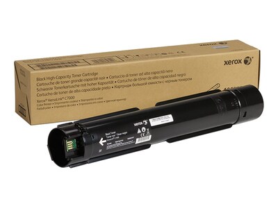 Xerox Black Genuine High Capacity Toner Cartridge for VersaLink C7000, 106R03757, 34167562, Toner and Imaging Components - OEM