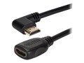 QVS Right-Angle High Speed HDMI M F Ultra HD 4K Flex Adapter, Black, 0.5ft, HDXRT-0.5F, 31505925, Adapters & Port Converters QVS Right-Angle High Speed HDMI M F Ultra HD 4K Flex Adapter, Black, 0.5ft, HDXRT-0.5F, 31505925, Adapters & Port Converters