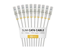 StarTech.com N6PAT6INGRS10PK                Main Image from Front