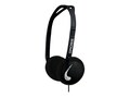 Koss On-Ear Headphones w  Inline Volume Control & 3.5mm Plug, KPH25K, 41748088, Headphones