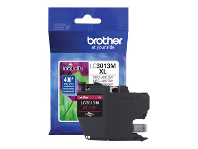 Brother Magenta High Yield Ink Cartridge for MFC-J491dw, MFC-J497dw, MFC-J690dw & MFC-J895dw, LC3013M, 35625078, Ink Cartridges & Ink Refill Kits - OEM