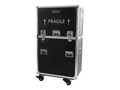 Jelco RotoLift Lift Case for 60 to 70 Flat Screen Displays, Wheeled, ELU-70R, 17234428, Carrying Cases - Other