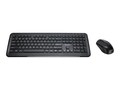 Targus KM610 Wireless Keyboard and Mouse Combo - Black, AKM610BT, 41309227, Keyboard/Mouse Combinations