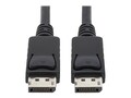 Tripp Lite DisplayPort Audio Video M M Cable, 10ft, P580-010, 8957333, Cables