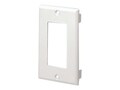 Corning Snap-On Single Gang Rectangular Communication Faceplate, Office White, T70PGSIW, 34109469, Premise Wiring Equipment Corning Snap-On Single Gang Rectangular Communication Faceplate, Office White, T70PGSIW, 34109469, Premise Wiring Equipment
