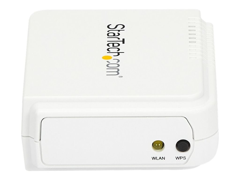 StarTech.com 1 Port USB Wireless N Network Print Server with 10 100 Mbps