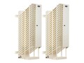 Tripp Lite 20-Device AC Charging Towers for Chromebooks - Open Frame, White, 2 Pack (40 Devices Total), CST40AC, 37931968, Charging Stations