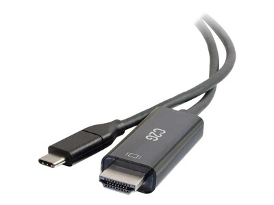 C2G USB Type C to HDMI 4K Adapter Cable, 15ft, 26890, 35367849, Cables