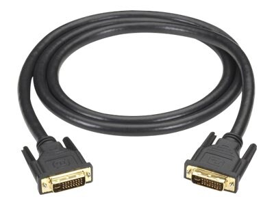 Black Box DVI-I Dual Link Cable, Gold Plated, 2m, DVI-I-DL-002M, 12498715, Cables