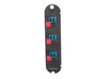 Corning CCH Panel, LC Adapters Duplex, UPC, 6 F, Single-mode (OS2) Adapters for 6-Strand Fiber, CCH-CP06-A9, 41558349, Patch Panels Corning CCH Panel, LC Adapters Duplex, UPC, 6 F, Single-mode (OS2) Adapters for 6-Strand Fiber, CCH-CP06-A9, 41558349, Patch Panels