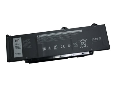 BTI 11.4V 42WHR Li-Ion Battery for Dell Latitude 3340 3440 3540 5340, GRWKG-BTI, 41783567, Batteries - Notebook