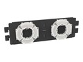 C2G Fiber Spool Mounting Kit for Swing-Out Wall Mount Cabinet, SWMFSK, 35130235, Rack Cable Management