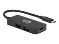 Tripp Lite USB-C HDMI USB-A 4K @60Hz HDR Multiport Adapter with PD 3.0 Charging (100W), Black, U444-06N-H4UBC2, 38297575, Adapters & Port Converters Tripp Lite USB-C HDMI USB-A 4K @60Hz HDR Multiport Adapter with PD 3.0 Charging (100W), Black, U444-06N-H4UBC2, 38297575, Adapters & Port Converters