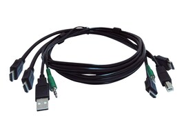 Black Box SKVMCBL-2HDMI-06 Main Image from Front Black Box SKVMCBL-2HDMI-06 Main Image from Front