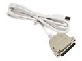 Intermec USB to DB25 Parallel Adapter, 203-182-110, 31189854, Adapters & Port Converters