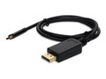 AddOn USB 3.1 Type C Male to DisplayPort Male Cable, Black, 3ft, USBC2DPMM3F, 41169490, Cables