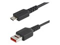 StarTech.com USB-A to Micro USB Data Blocker Charge-Only Cable, 1m, USBSCHAU1M, 41261067, Cables