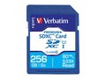 Verbatim 256GB PremiumPlus 533X UHS-I SDXC Memory Card, Class 10, 98730, 41128316, Memory - Flash