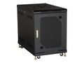 Black Box Select Plus Split Rear Door Cabinet 15U Mesh Front, RM2500A, 7412737, Racks & Cabinets