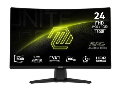 MSI 23.6 MAG ARTYMIS 242C Full HD LED-LCD Curved Monitor, MAG242C                       , 41940414, Monitors