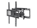 Manhattan Universal Basic LCD Full-Motion Wall Mount for 32-55 Displays, Black, 461344, 34218180, Stands & Mounts - Digital Signage & TVs