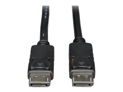 Tripp Lite DisplayPort M M Monitor Cable with Latches, Black, 50ft , P580-050, 15272367, Cables