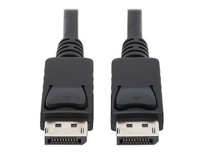 Tripp Lite DisplayPort M M Digital Audio Video Monitor Cable with Latches, Black, 6ft, P580-006, 8957325, Cables Tripp Lite DisplayPort M M Digital Audio Video Monitor Cable with Latches, Black, 6ft, P580-006, 8957325, Cables
