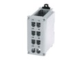 Panduit Mini-Com 8-port DIN Rail Shielded Patch Panel, CDPP8RG-S, 41424629, Premise Wiring Equipment