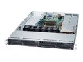Supermicro Barebones, SuperServer 5019S-WR 1U RM E3-1200 v5 Family Max.64GB DDR4 4x3.5 HS Bays 3xPCIe 2xGbE, SYS-5019S-WR, 31086652, Barebones Systems