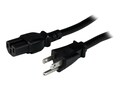 StarTech.com NEMA 5-15P to C15 15A 125V 14AWG AC Heavy Duty Power Cord, 4ft, PXT515C154, 16245395, Power Cords