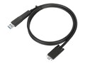 Targus 1M BLK USB-C Male with Screw T , ACC1133GLX, 41210502, Cables