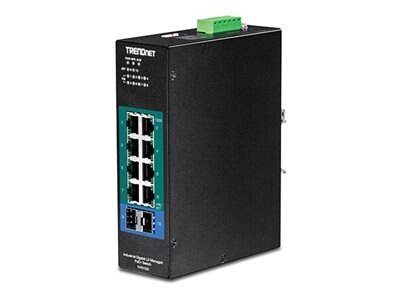 TRENDnet 10PT Industrial Gigabit L2 , TI-PG102I, 36409959, Network Switches