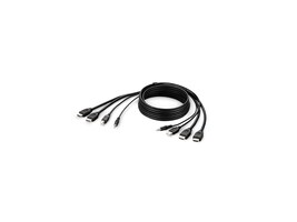 Belkin F1DN2CCBL-HH6T Main Image from Right-angle