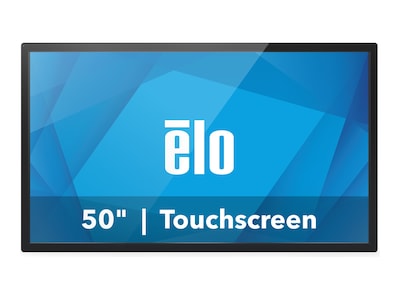Elo Touch Solutions 50 5054L 4K Ultra HD LED-LCD IR (clear with anti-friction) Touchscreen Display, E103937 , 41920713, Monitors - Large Format - Touchscreen Elo Touch Solutions 50 5054L 4K Ultra HD LED-LCD IR (clear with anti-friction) Touchscreen Display, E103937 , 41920713, Monitors - Large Format - Touchscreen