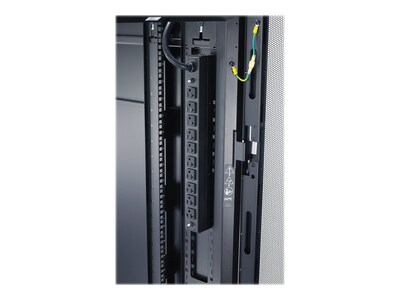 APC PDU Basic 1U Rackmount 120V 30A (10) 5-20R Outlets, AP9560, 420799, Power Distribution Units