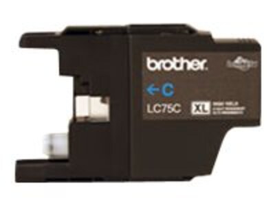 Brother Cyan Innobella High Yield XL Series Ink Cartridge for MFC-J6510DW & MFC-J6710DW All-In-Ones, LC75C, 12358632, Ink Cartridges & Ink Refill Kits - OEM