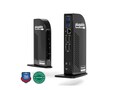Plugable 14-Port Quad Monitor 4x HDMI Docking Station w  100W Laptop Charging, UD-3900C4, 41594689, Docking Stations & Port Replicators