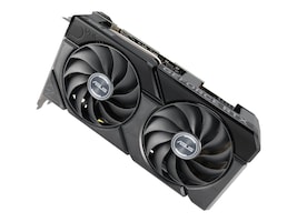 Asus DUAL-RTX4060TI-O8G-EVO Main Image from Right-angle