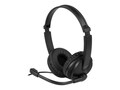 Aluratek Wired USB Stereo Headset w  Boom Microphone, AWHU02FB, 41264203, Headsets (w/ microphone)