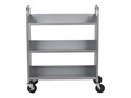 Bretford Manufacturing 3-Shelf Single Sided Book Utility Truck with 5 Casters, Royal Blue, L330-RB5, 41383797, Furniture - Miscellaneous Bretford Manufacturing 3-Shelf Single Sided Book Utility Truck with 5 Casters, Royal Blue, L330-RB5, 41383797, Furniture - Miscellaneous